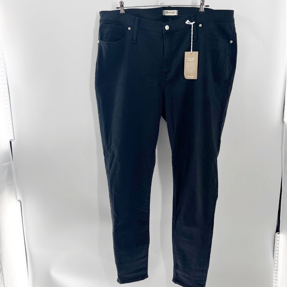 Madewell High rise Skinny Jeans Black Size 36 Taller